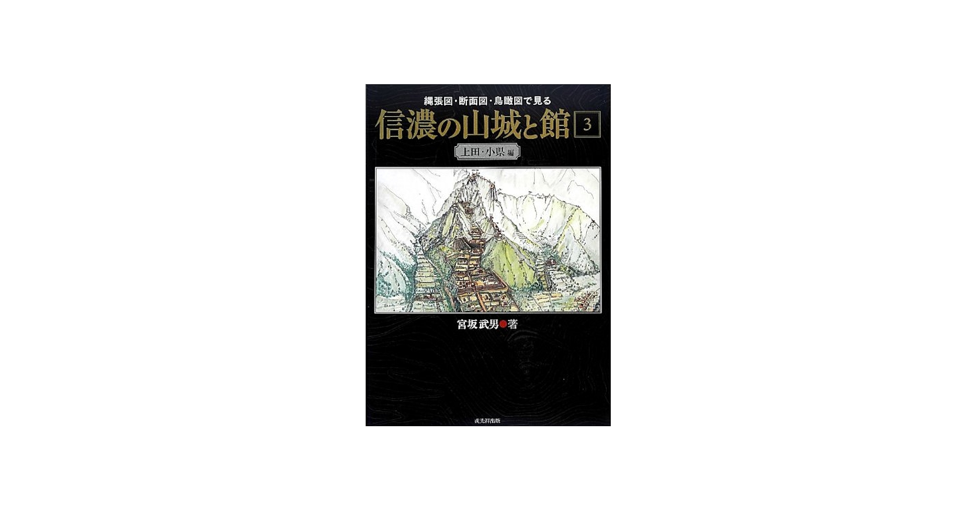 信濃の山城と館: 縄張図・断面図・鳥瞰図で見る (第3巻(上田・小県編