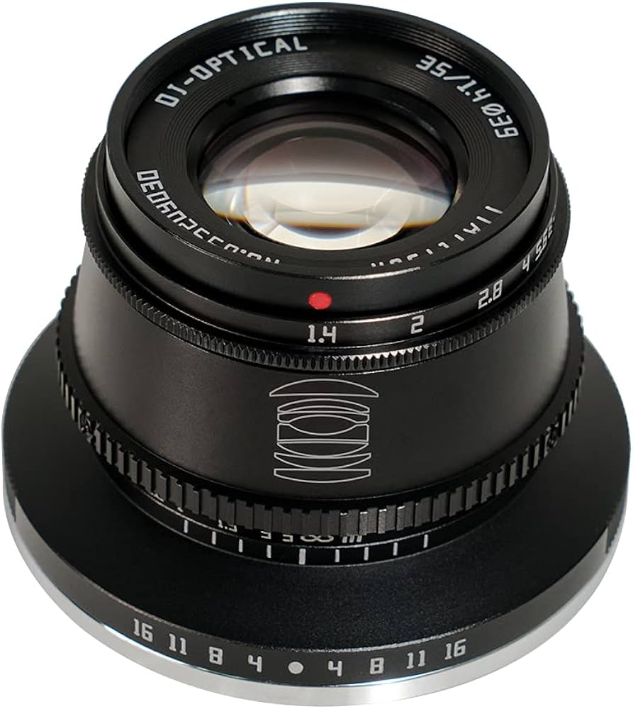 Amazon | TTArtisan 35mm F1.4 APS-Cフォーマット大口径マニュアル