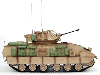 Amazon.com: Ssccgym Large Remote Control Tank US M2A2 Bradley RC