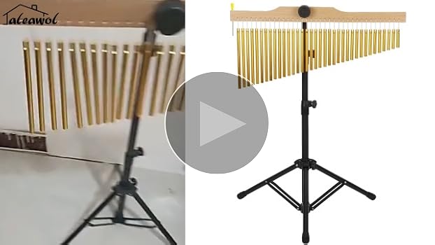 Amazon.co.jp: aleawol ツリーチャイム 36音 ウィンドチャイム 楽器