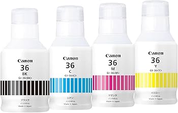 Amazon.co.jp: キヤノン Canon 純正 インクボトル GI-36 ブラック 小