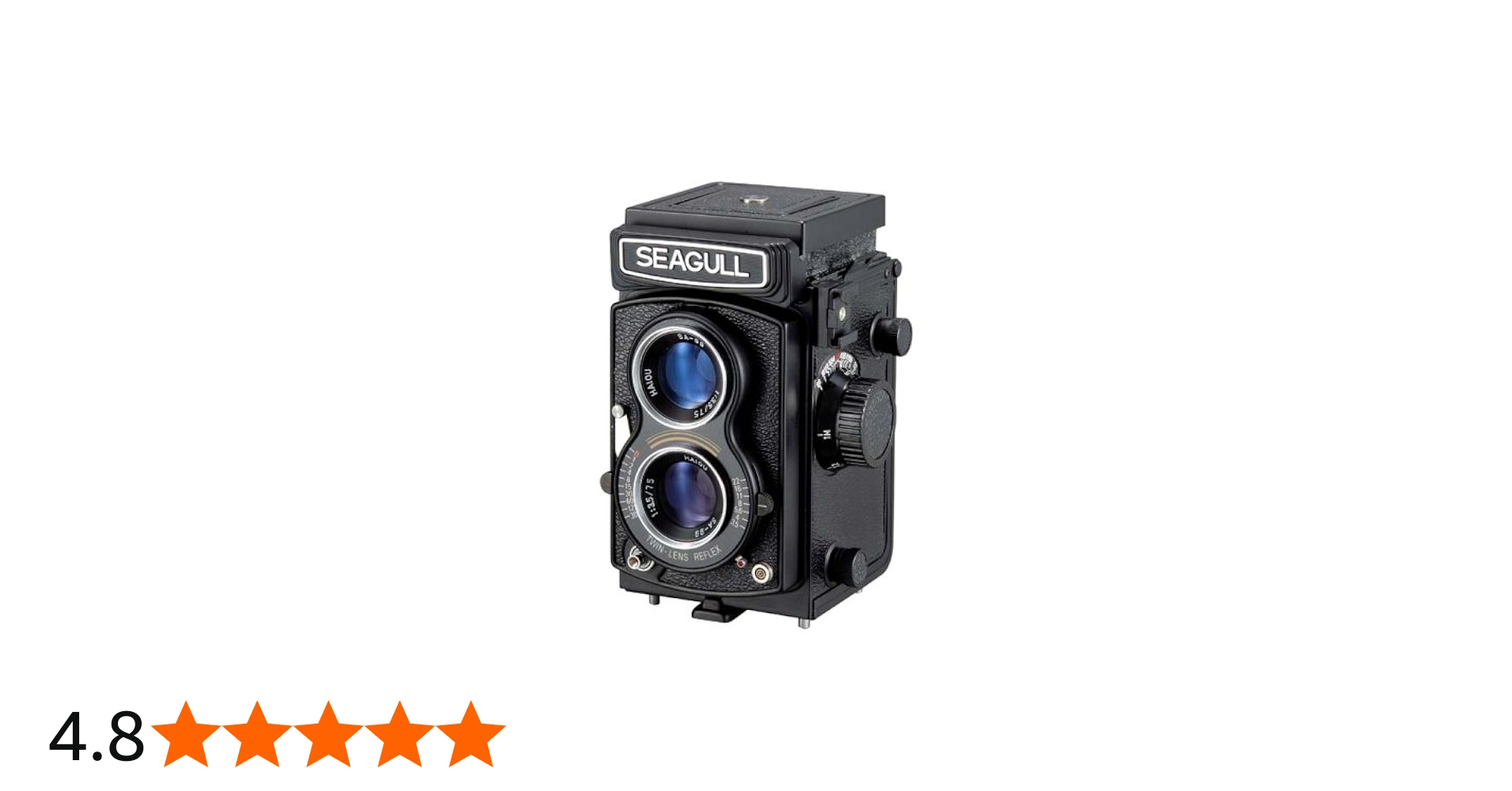 Amazon | SEAGULL 4B-1 二眼レフカメラ SEAGULL4B1 | 一眼レフカメラ 通販