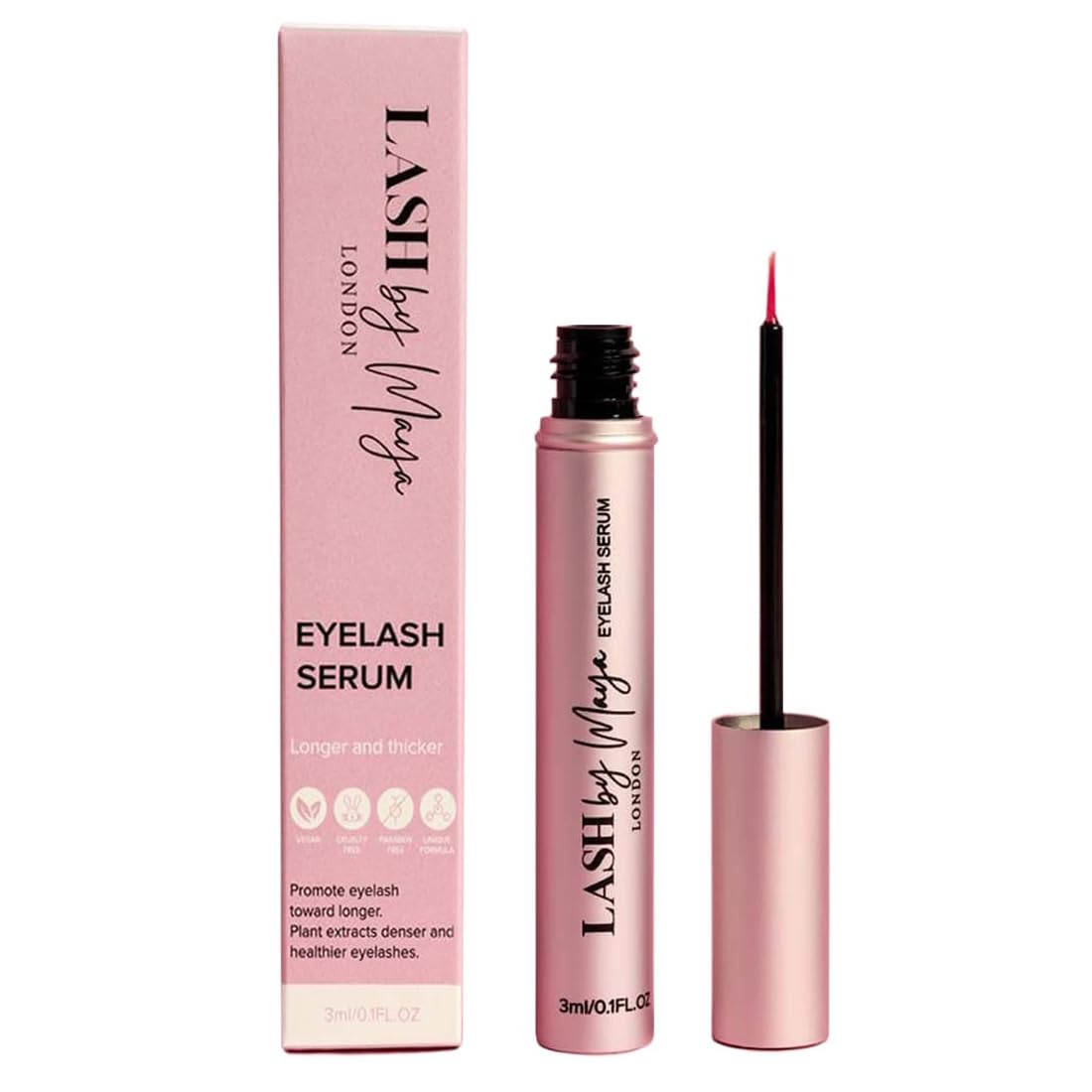 Amazon.com: Lash by Maya Serum - Lash by Maya Eyelash Serum London