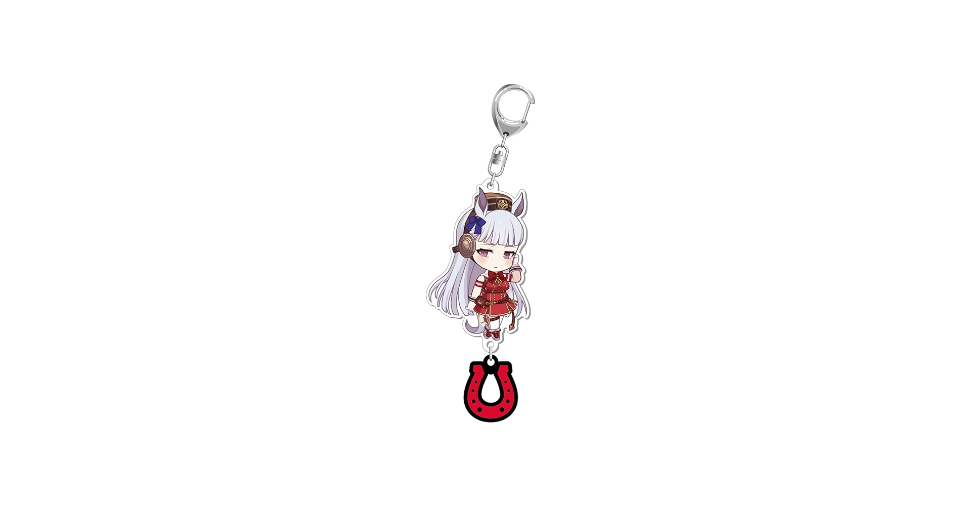 Amazon.co.jp: ウマ娘 ラバー蹄鉄付き アクリルキーホルダー TVアニメ