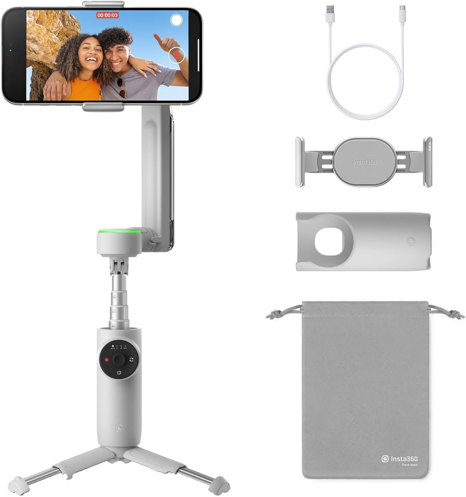 Amazon.co.jp: Insta360 Flow Pro - スマートフォン用AI搭載ジンバル