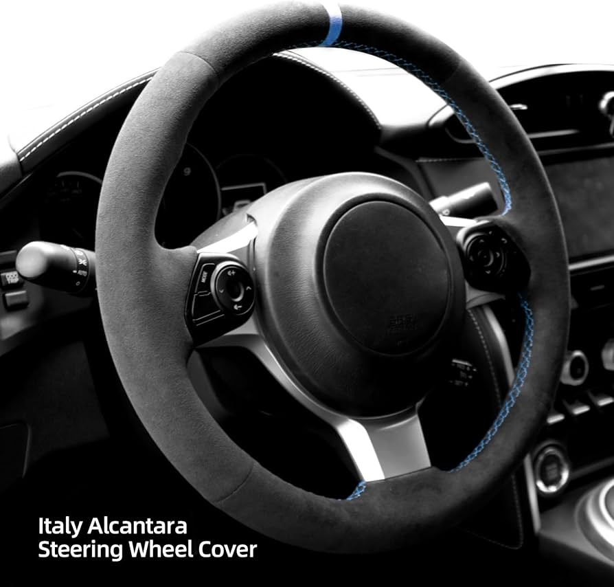 Amazon | Alfanxi ハンドステッチ 縫製 イタリア アルカンターラ用 車