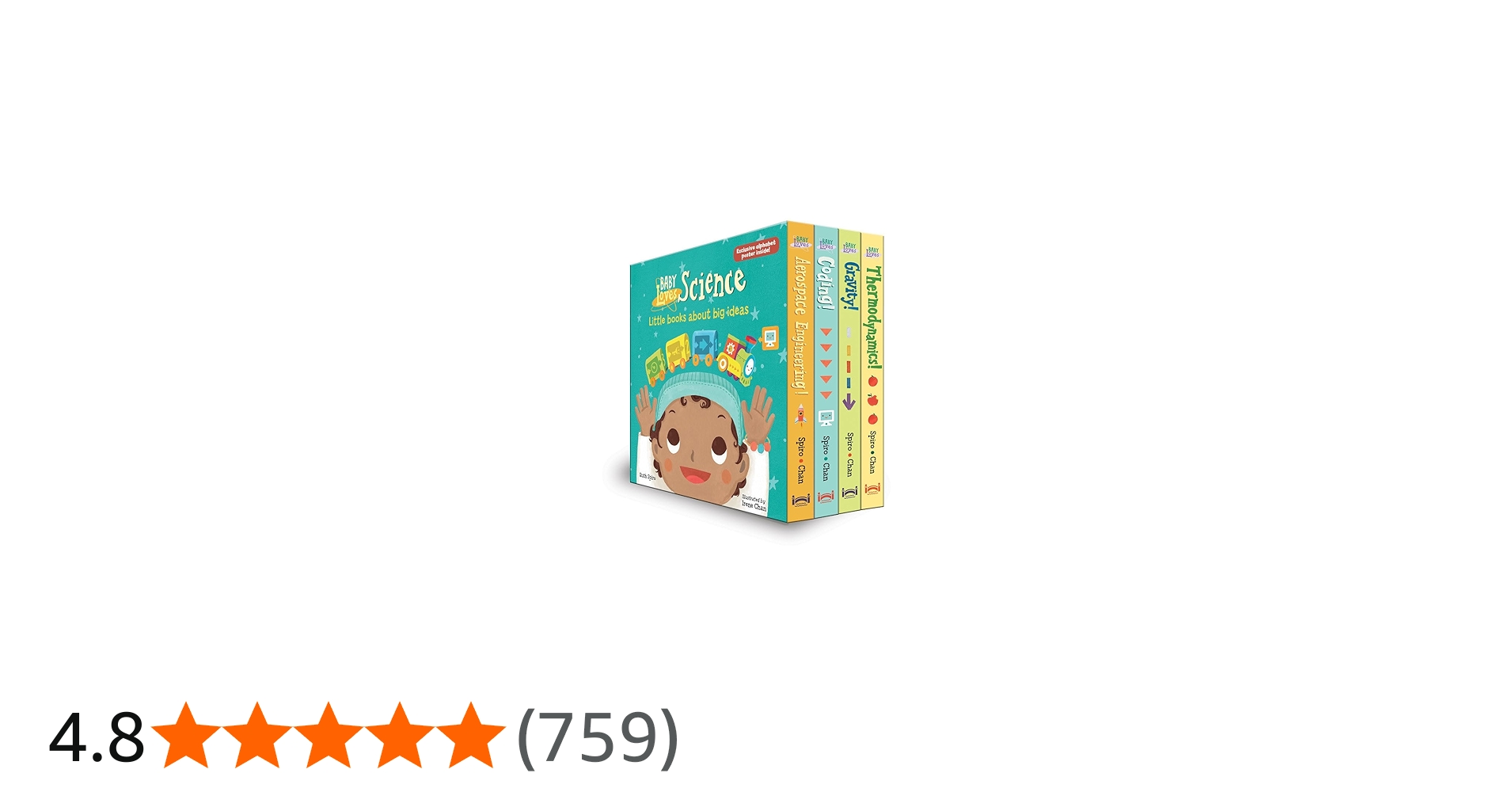 Baby Loves Science Board Boxed Set: Spiro, Ruth, Chan, Irene