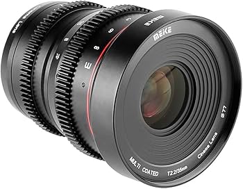 Amazon.com : Meike 35mm T2.2 Mini Manual Focus Wide-Angle Cinema