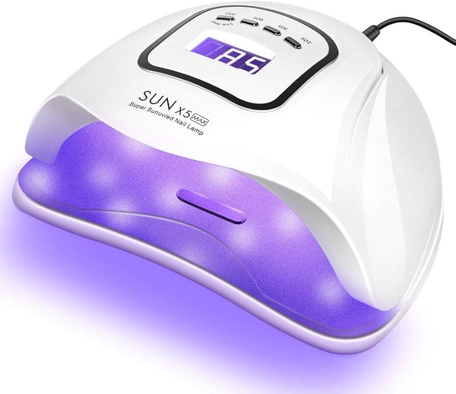 Amazon.co.jp: UV LEDネイルドライヤー ジェルネイル ライト 80W2倍の