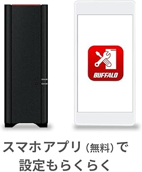 Amazon.co.jp: BUFFALO NAS スマホ/タブレット/PC対応 ネットワークHDD