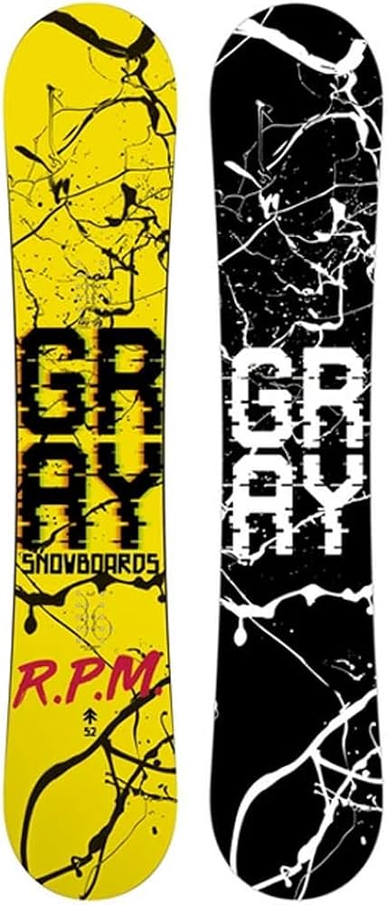 Amazon | 21-22 GRAY SNOWBOARD グレイ R.P.M. M アールピーエム 138cm