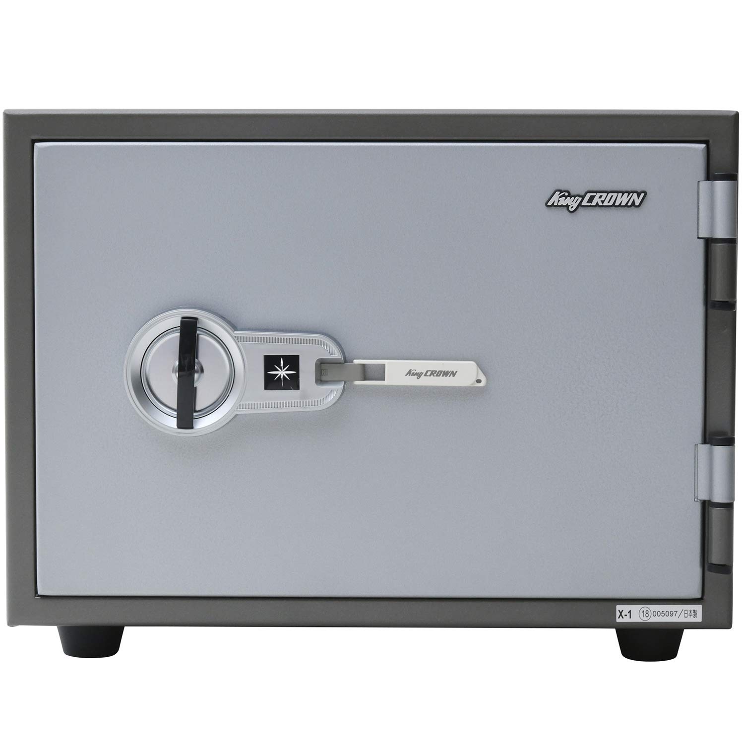 Amazon.co.jp: キング工業(CROWN) 特殊マグネットロック式 耐火金庫