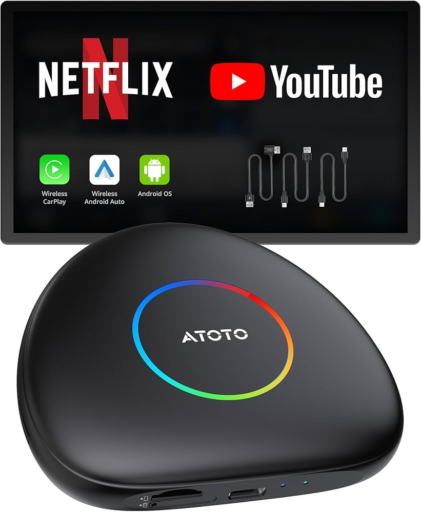 Amazon | CarWave 車スマート ボックス CB6C ATOTOLIFE ワイヤレス