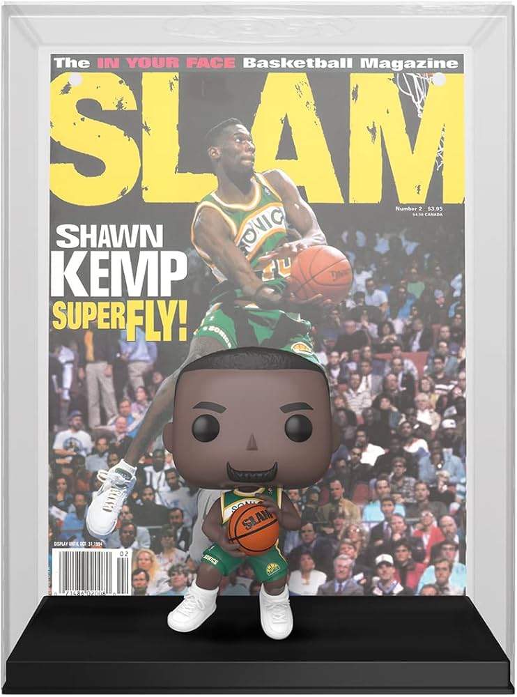 Amazon.com: Funko Pop! NBA Cover: SLAM - Shawn Kemp : Funko