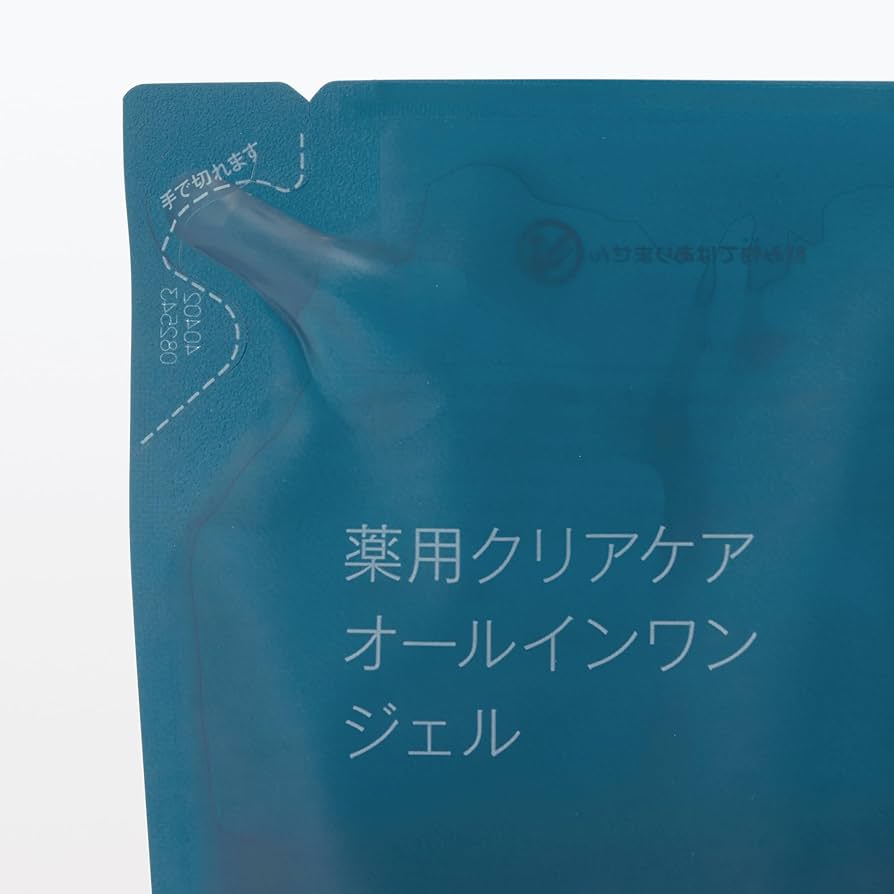 Amazon.co.jp: 無印良品 薬用クリアケアオールインワンジェル(詰替用