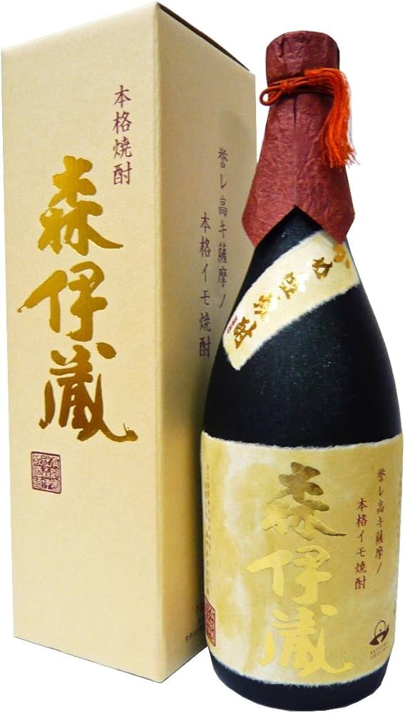 Amazon.co.jp: 森伊蔵 金ラベル 芋焼酎 25度 720ml : 食品・飲料・お酒