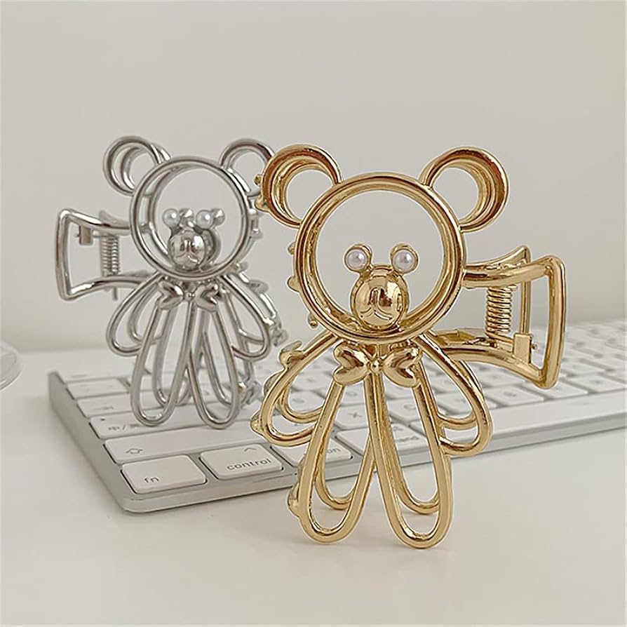 Amazon.co.jp: Wakaka バンスクリップ ヘアアクセサリー 2個セット