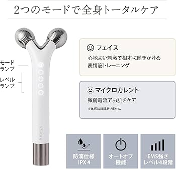Amazon.co.jp: ヤーマン 美顔器 WAVY mini ウェイビー ミニ ローラー