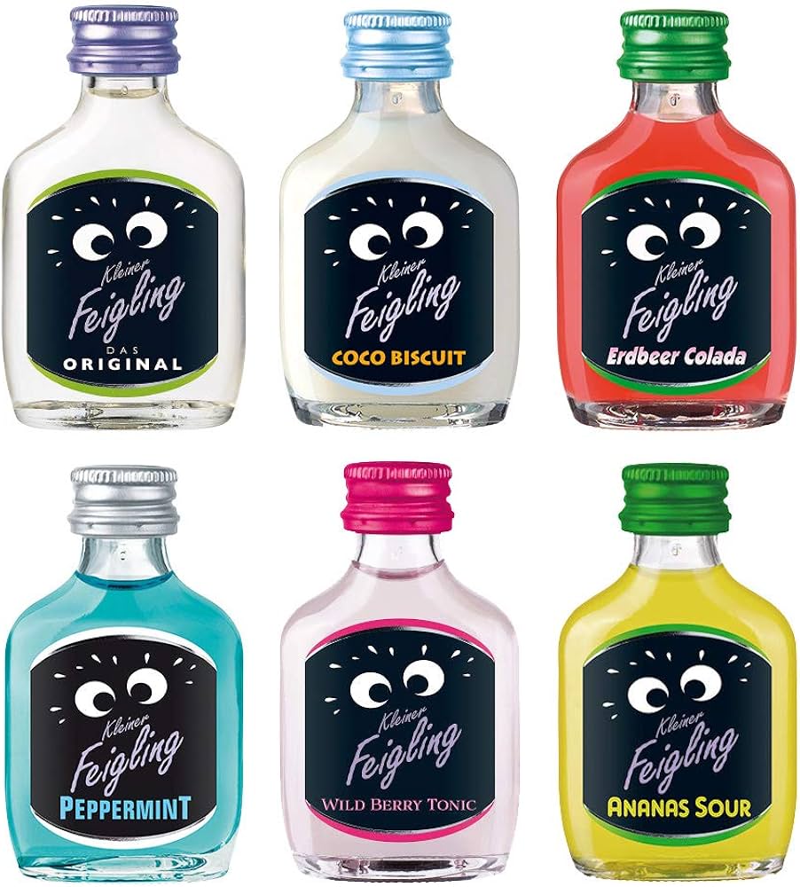 Amazon.co.jp: クライナーファイグリング 6種セット 各1本 : 食品