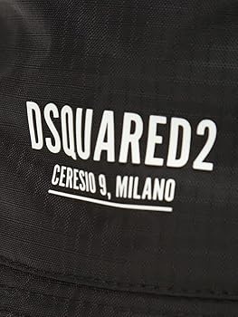 Amazon | (ディースクエアード) DSQUARED2 ナイロン ロゴ バケット