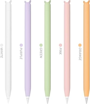 Soft Silicone Case for Apple Pencil 1st Generation, iPad Touch
