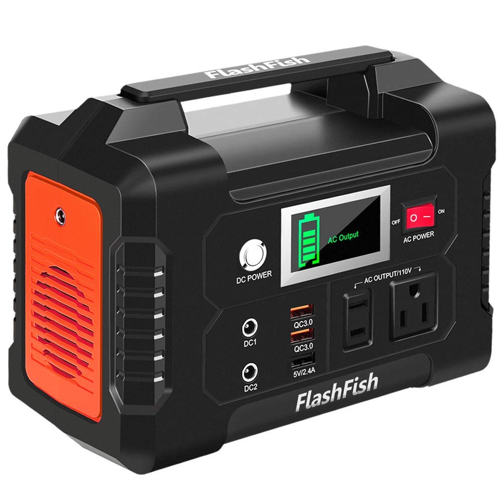 Amazon.co.jp: FlashFish ポータブル電源 大容量 小型発電機 40800mAh