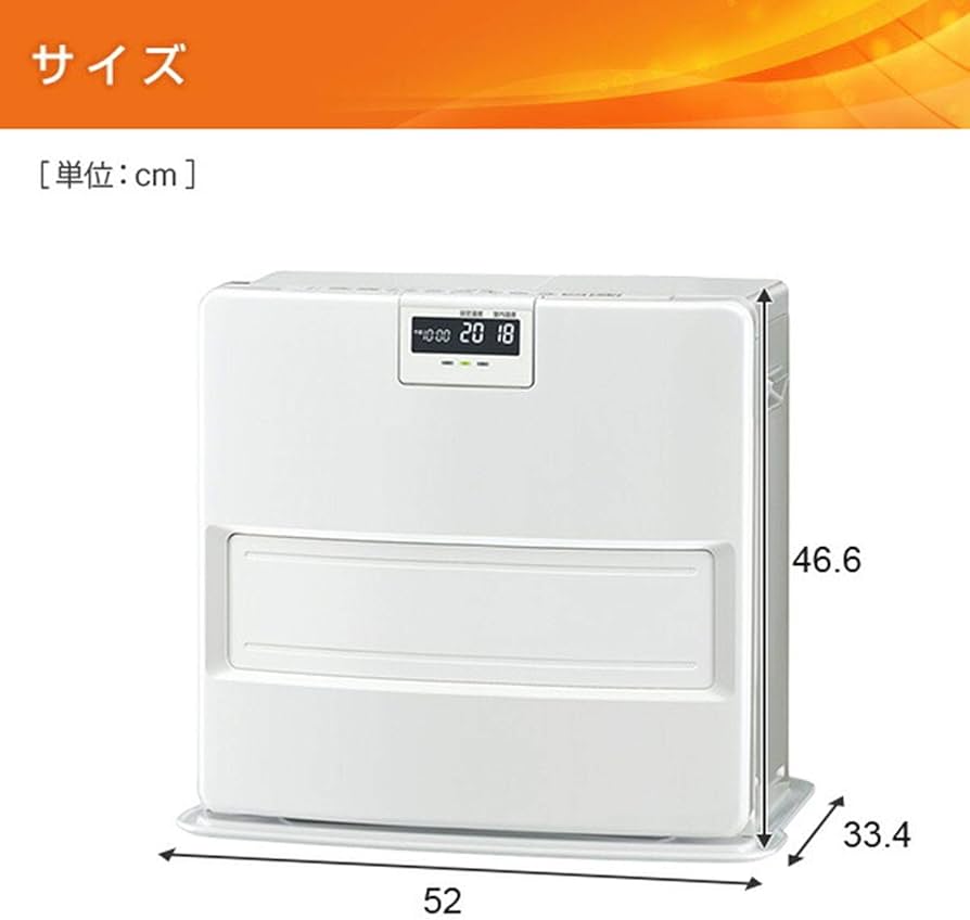 Amazon | コロナ：VXシリーズ石油ファンヒーター(ホワイト)/FH