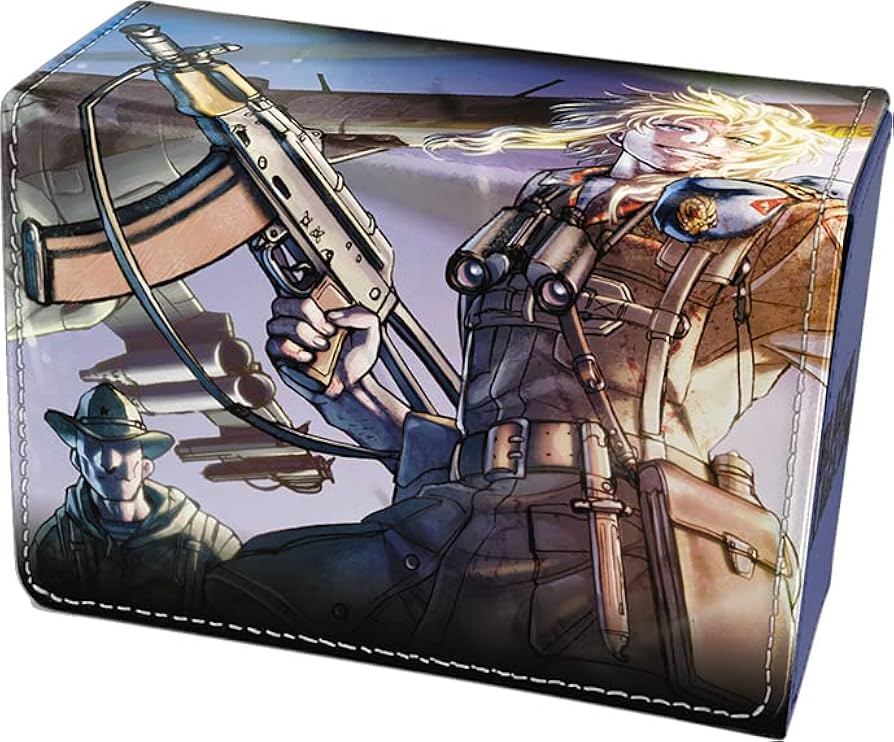 Amazon | 合皮製デッキケースW BLACK LAGOON「バラライカ」 | トレカ 通販