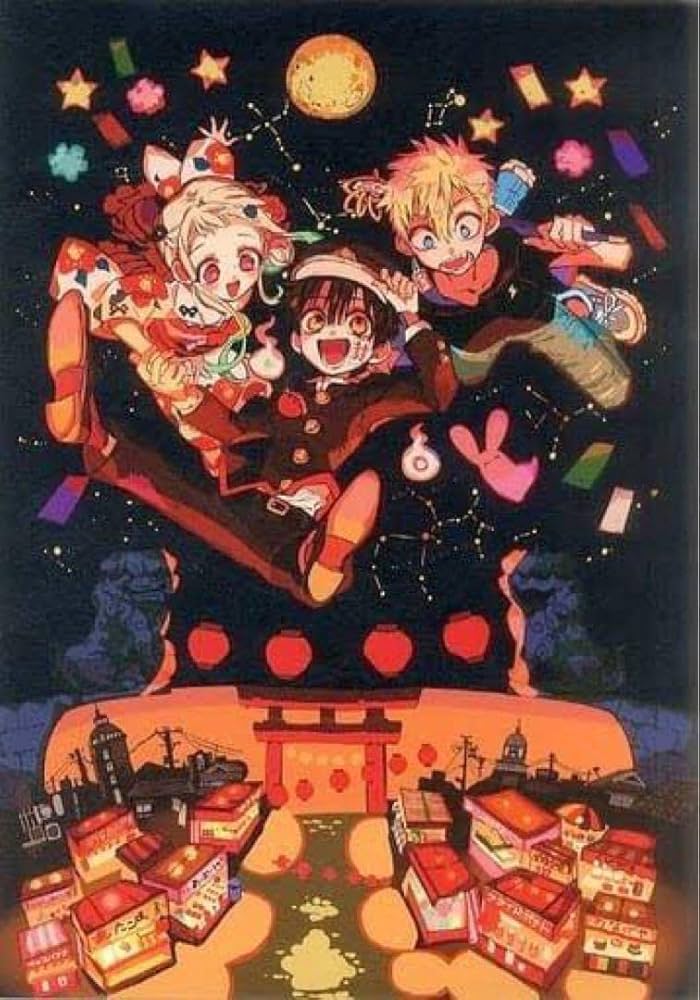 Amazon.co.jp: 地縛少年花子くん 原画シート ゴーストホテルカフェ