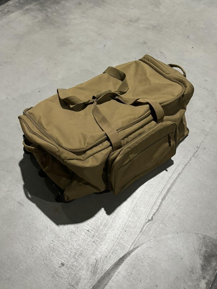 Amazon | 米軍 放出品 USMC コヨーテ 大容量 バッグ キャリーバッグ