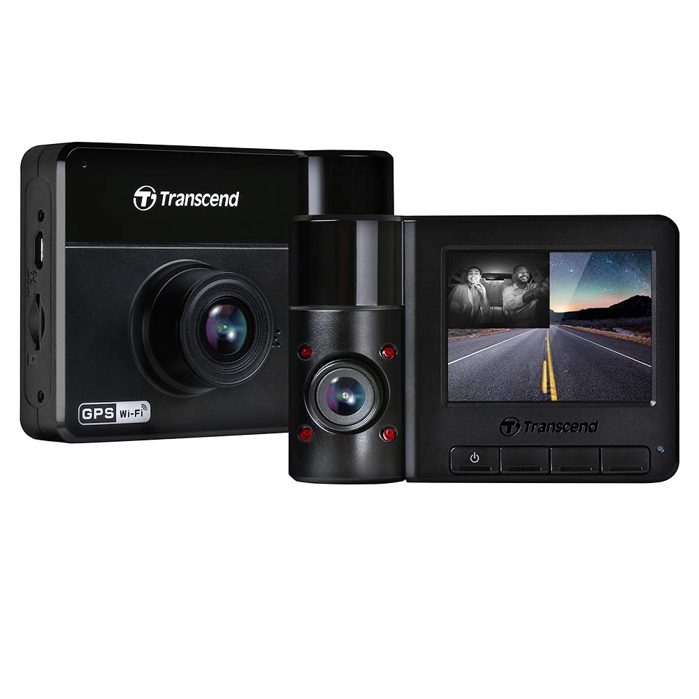 Amazon.com: Transcend DrivePro 550 Dual Lens Dash Camera Dashcam