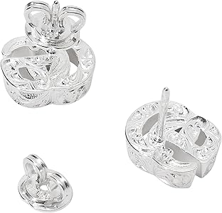 Amazon.co.jp: [グッチ] ダブルG スタッド ピアス シルバー GG MARMONT