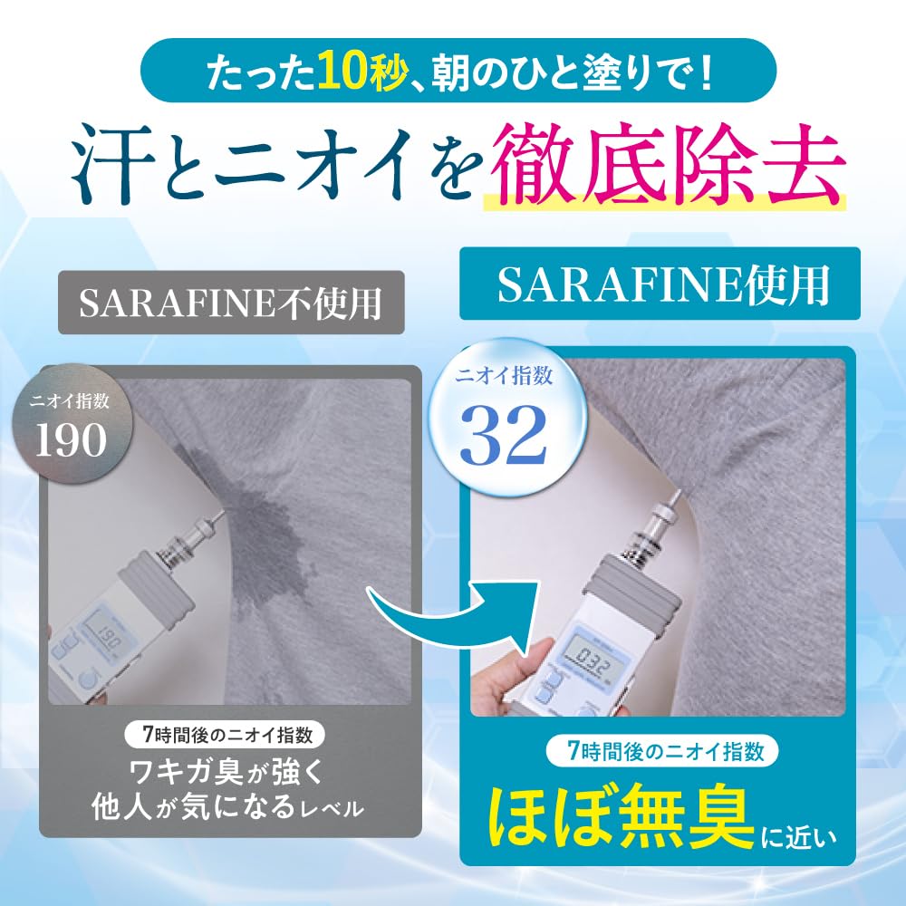 Amazon.co.jp: 【 医薬部外品 】 SARAFINE サラフィネ [ ワキ汗 わき