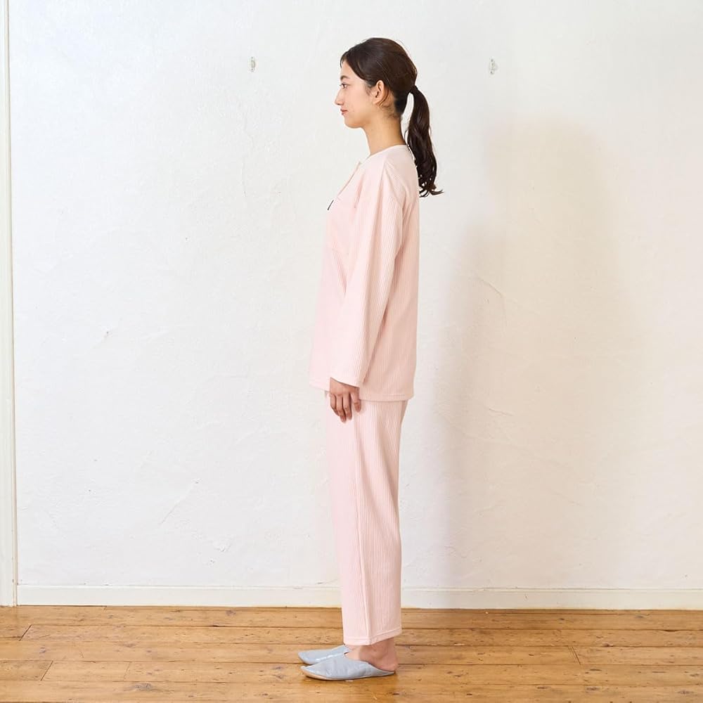 Amazon | [ベネクス] リカバリーパジャマ ニットサッカー レディース