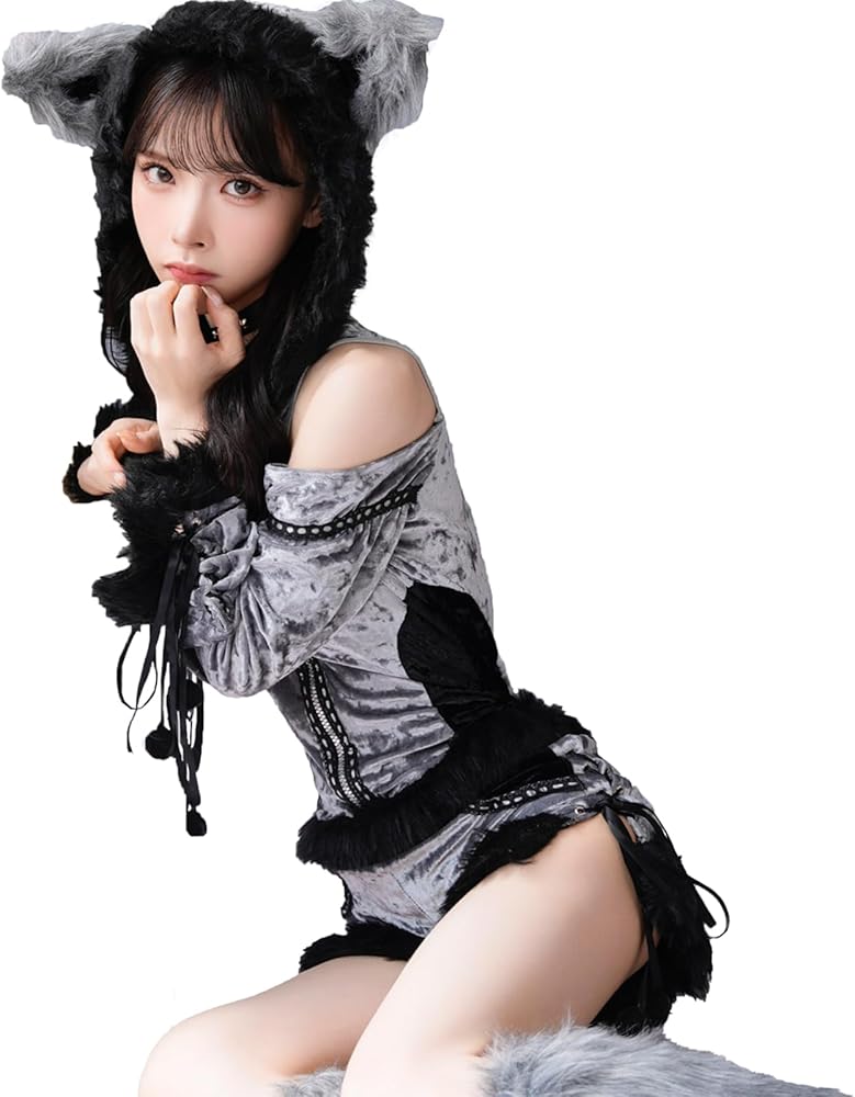 Amazon.co.jp: [Malymoon] ウルフ 狼 コスプレ衣装 ハロウィン