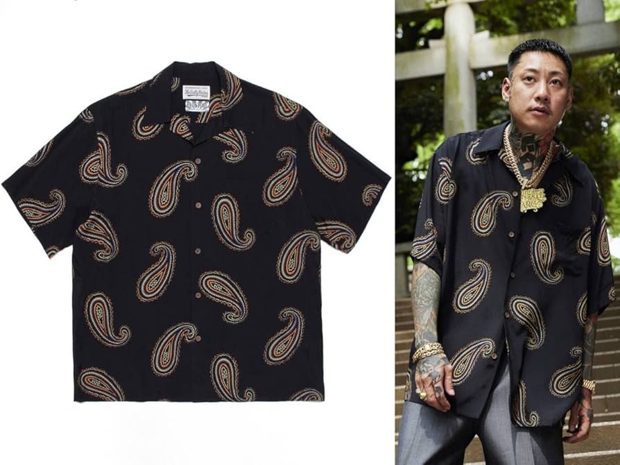 Amazon.co.jp: WACKO MARIA ワコマリア x BUDSPOOL 舐達麻 HAWAIIAN