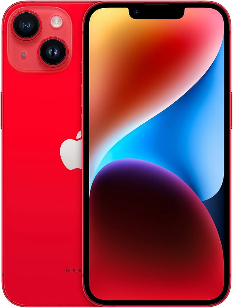 Amazon | 【整備済み品】 Apple iPhone 14 256GB (PRODUCT)RED SIM
