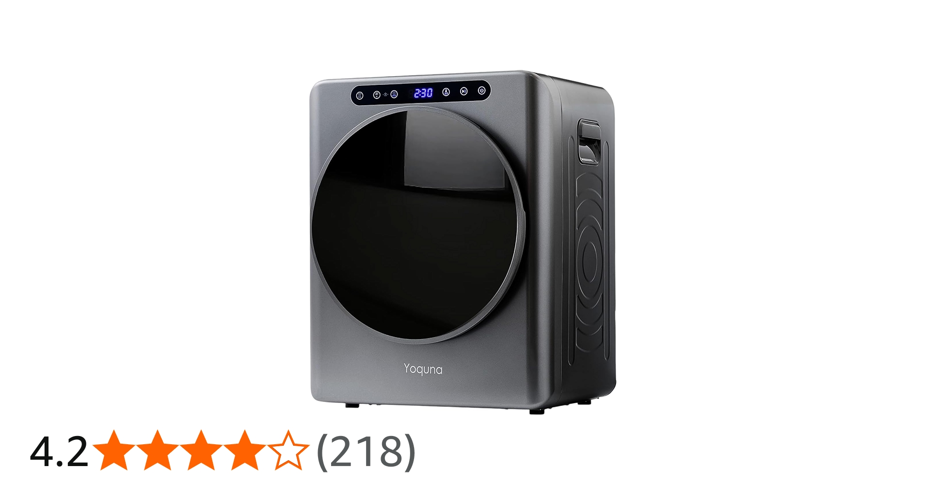 Amazon | Yoquna (ヨクナ) ムーンドライ 衣類乾燥機 容量3kg ホワイト