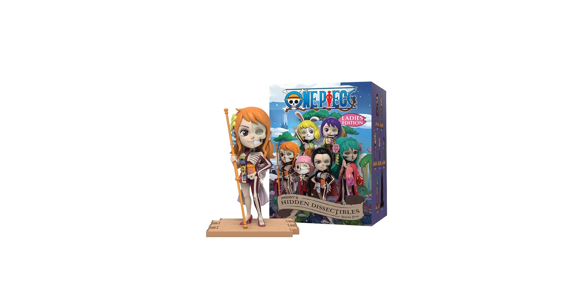 Amazon.com: Mighty Jaxx Freeny's Hidden Dissectibles One Piece