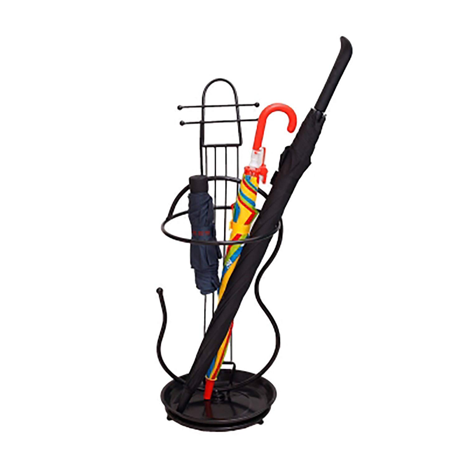 Amazon｜バイオリンスタイルの傘ホルダースタンド、シンプルで