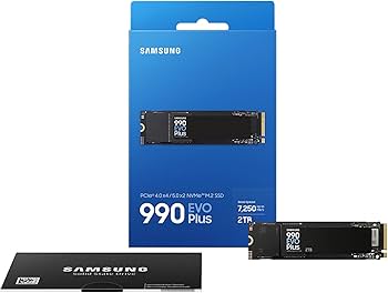 Samsung SSD 990 EVO Plus 2TB, PCIe Gen 4x4, Gen 5x2 M.2 2280