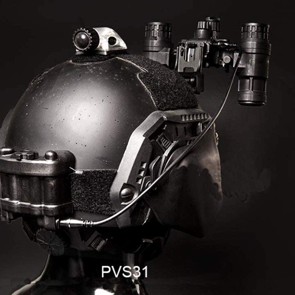 Amazon.co.jp: FMAタクティカルエアソフトAN / PVS31ヘルメットダミー