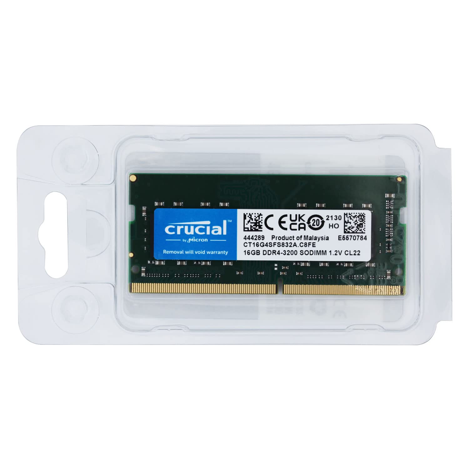Amazon.co.jp: Crucial ノートPC用 メモリ PC4-25600(DDR4-3200) 16GB