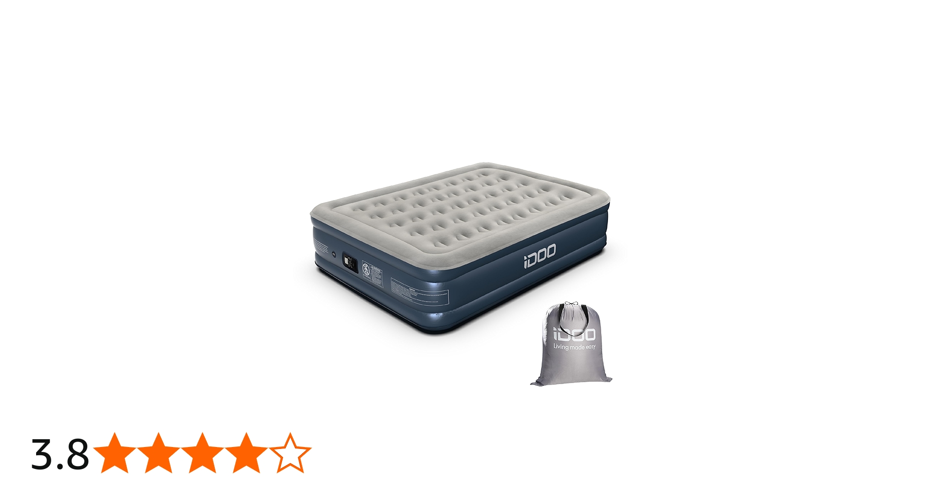 Amazon.co.jp: iDOO エアーベッド エアマット ダブルサイズ エアベッド