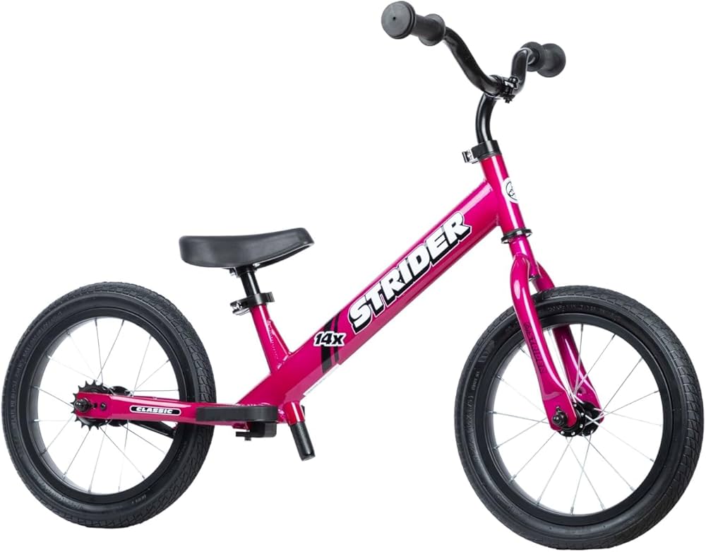 Amazon.co.jp: Strider 14x、ピンク - 3~6歳の子供用バランスバイク