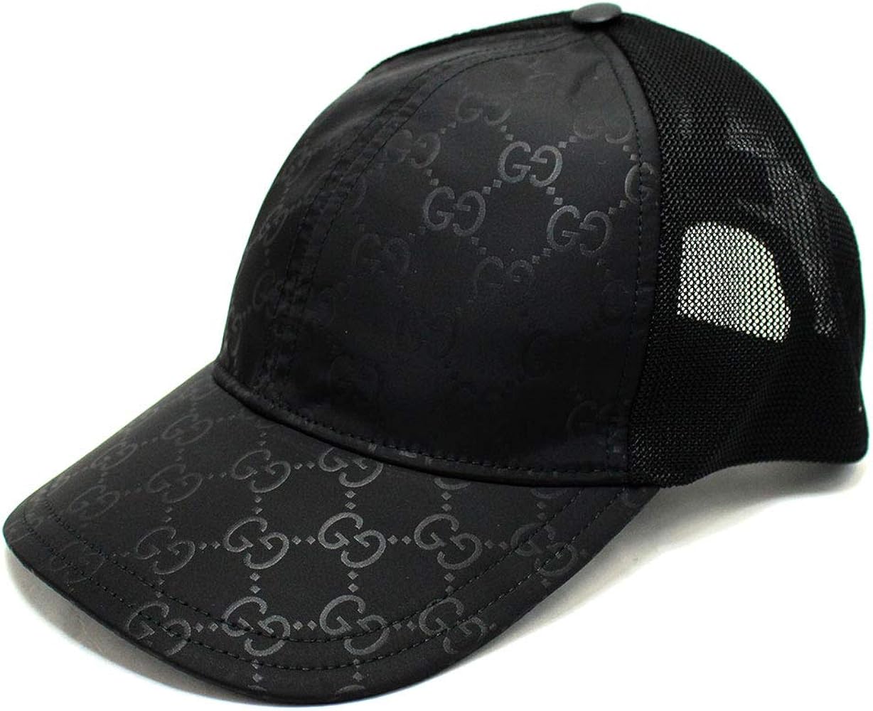 Amazon.co.jp: [グッチ]GUCCI 帽子 GUCCI ナイロン 510950 4HD47 1000