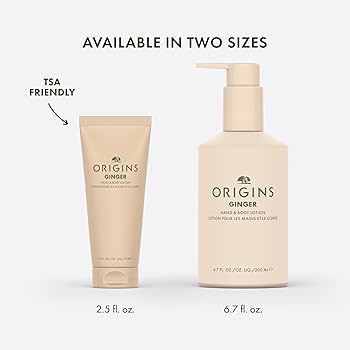 Amazon.com: Origins Ginger Hand & Body Lotion for Dry Skin