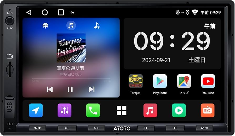 Amazon.co.jp: ATOTO A5L Androidカーナビ 2DIN、7インチディスプレイ