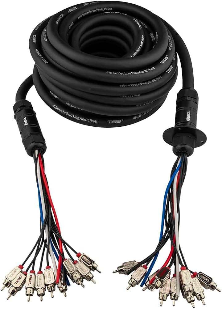 Amazon.com: DS18 MDSA10/4.50FT Medusa/Snake Audio Wire with 10