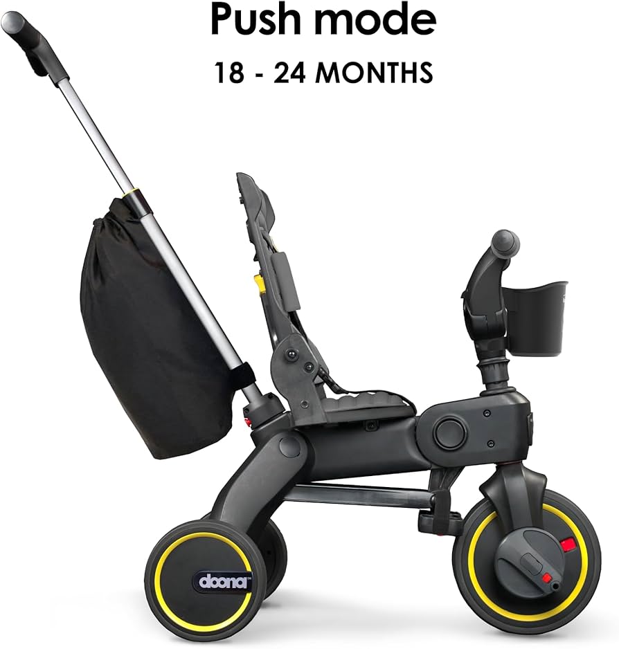 Doona Liki Trike S3フォレストグレイ折りたたみ三輪車✨ Doona Liki